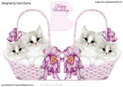 Kittens in a Basket