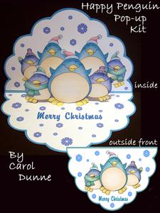 Happy Penguin Pop-up Kit
