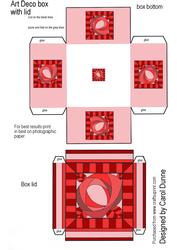 Artdeco Box-red