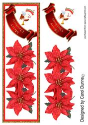 Poinsettia & Angel Dl