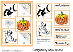 Three Squares - Halloween