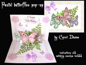 Jewelled Butterflies Pop-up