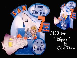3D Box Kit 'space'