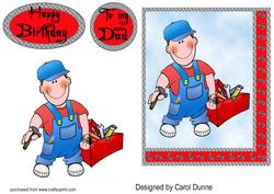 DIY Man Birthday Dad