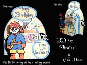 3D Box 'pirates' Kit