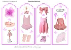 Ballet Bookmarks 2