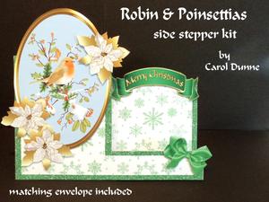 Robin and Poinsettias Side Stepper Kit