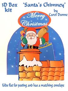 3D Box 'santa's Chimney'