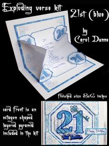 Exploding Verse Kit Blue 21