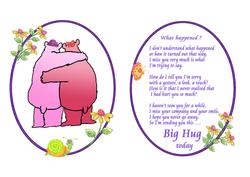 Insert - Big Hug (female and Female)