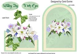Cutaway Lilies -wedding