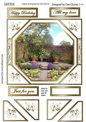 Card Front - Garden