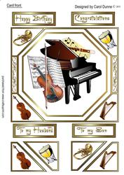 Card Front - Classical Music