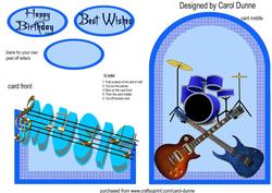 Cutaway - Drums and Guitars