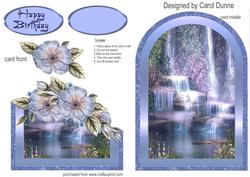 Cutaway - Blue Waterfalls