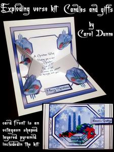 Exploding Verse Kit - Candles and Gifts