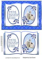 Card Front - Silent Night Book