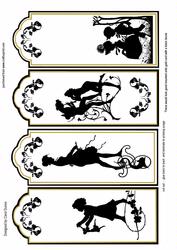 Black and White Bookmarks