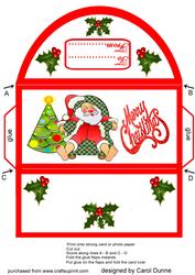 Money Wallet - Sleeping Santa