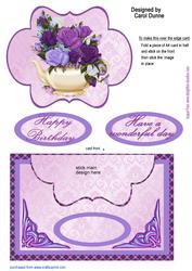 Teapot Os Roses - Over the Edge