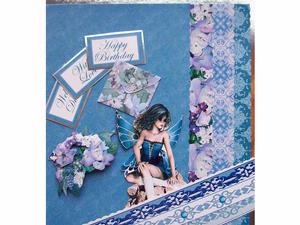 Denise Faerie with 5 Matching Backing Sheets
