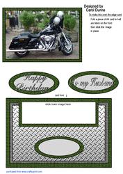 Harley Davidson Over the Edge