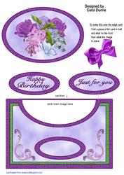 Lilacs and Roses Over the Edge