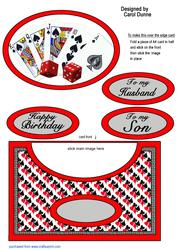 Playing Cards Over the Edge
