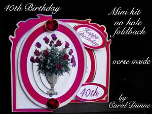 40th Birthday Mini Kit