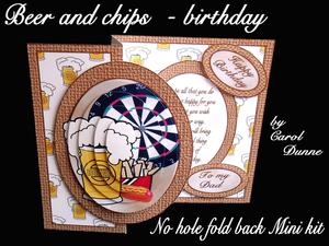 Beer and Chips Birthday Mini Kit