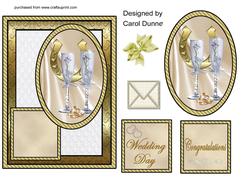 Horse Shoes and Champagne Glasses