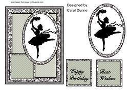 Quick Card Black and White