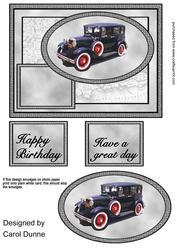 Old Car Quick Card