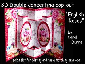 3D Double Concertina Pop-out 