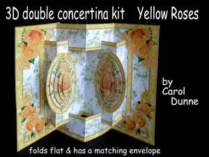 3D Double Concertina Pop-out 