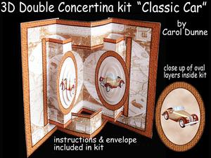 3D Double Concertina Pop-out
