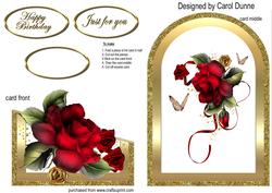 Red Rose Cutaway