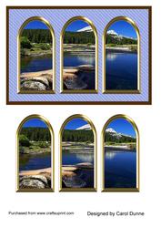 Three Arches Card - Yosemite