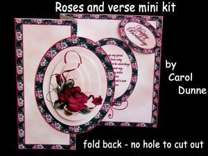 Red Rose with Verse Mini Kit