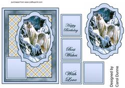 Winter Wolves Quick Card