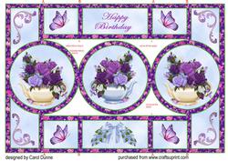 Teapots Shutter Card