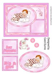 Baby Girl 2 Quick Card