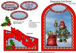 Who Left This Here - Cutaway Card