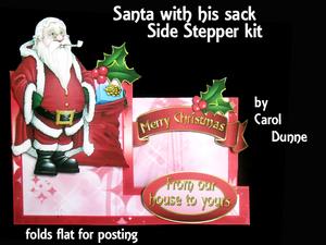 Santa with His Sack Side Stepper Kit