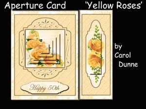 Aperture Kit- Yellow Roses