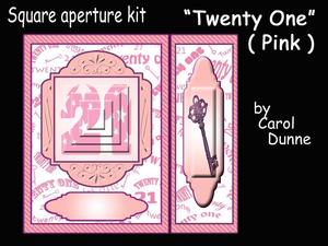 Aperture Kit- Twenty One (pink)
