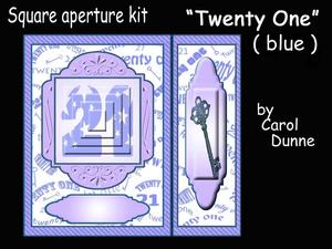 Aperture Kit- Twenty One (blue)
