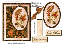 Golden Acorns Quick Card