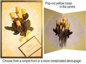 Yellow Pop-out Rose Kit