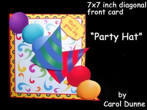 Diagonal Fold - Party Hat